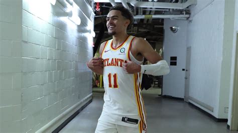 Trae Young tells New York fans to go home after Hawks' win